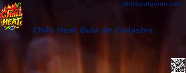 Ilustração do Chilli Heat Guia de Cadastro